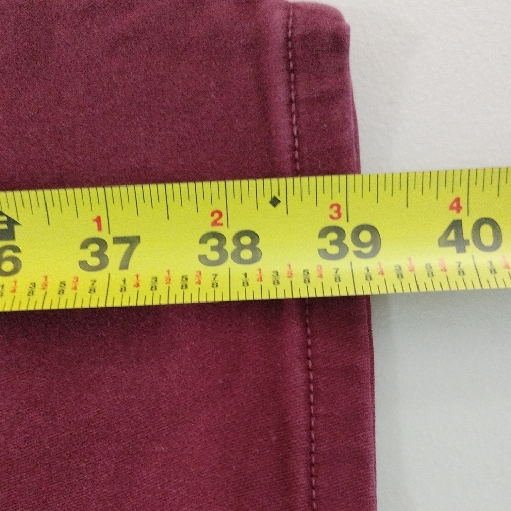 Michael Kors Burgundy Jeans - Picture 10 of 10